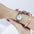 Fine-belt small dial digital watch