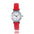Fine-belt small dial digital watch
